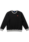 Adidas Herren Sweatshirt Grau-Rot Größe M