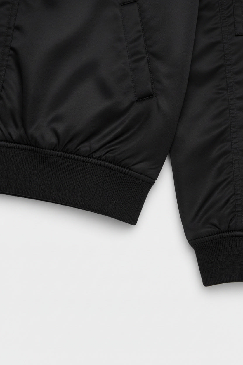 Vans Herren Bomberjacke Schwarz Größe S