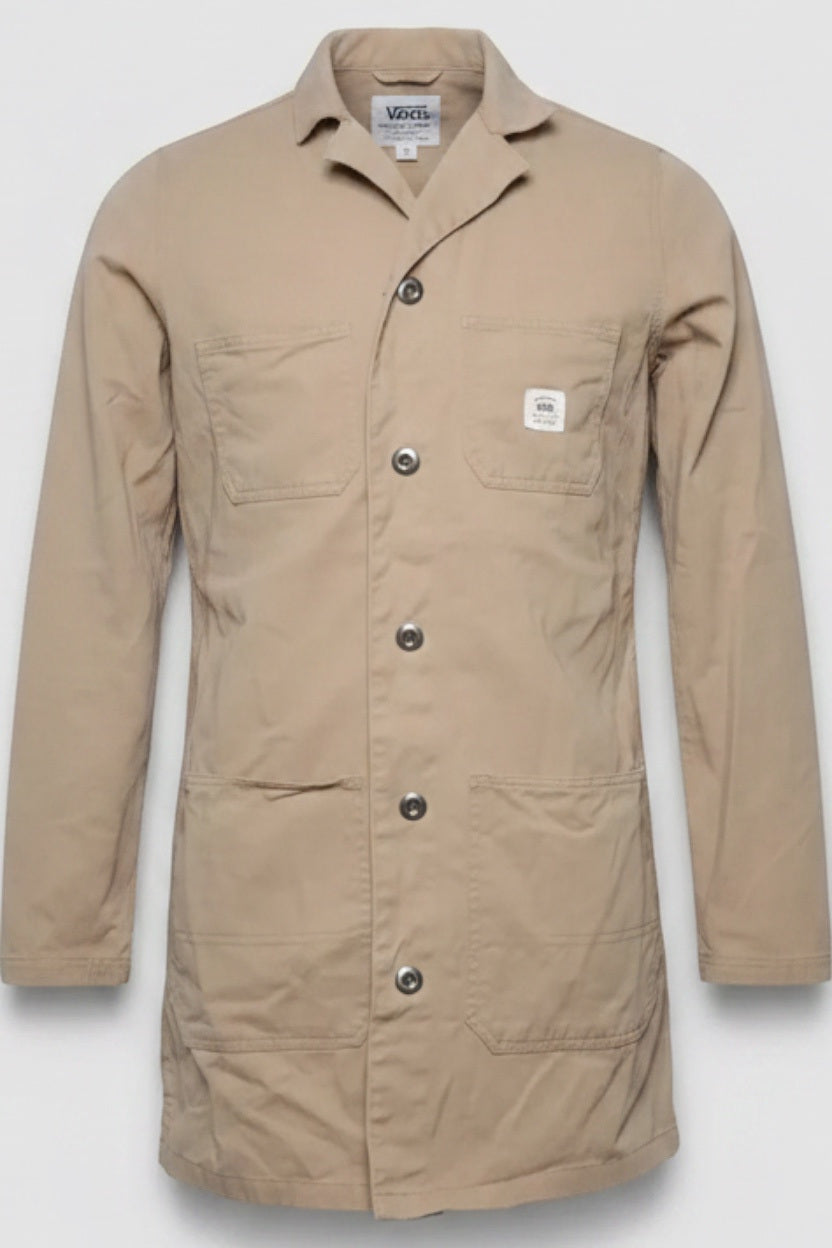 Vans Herren Oberhemd Beige Größe S