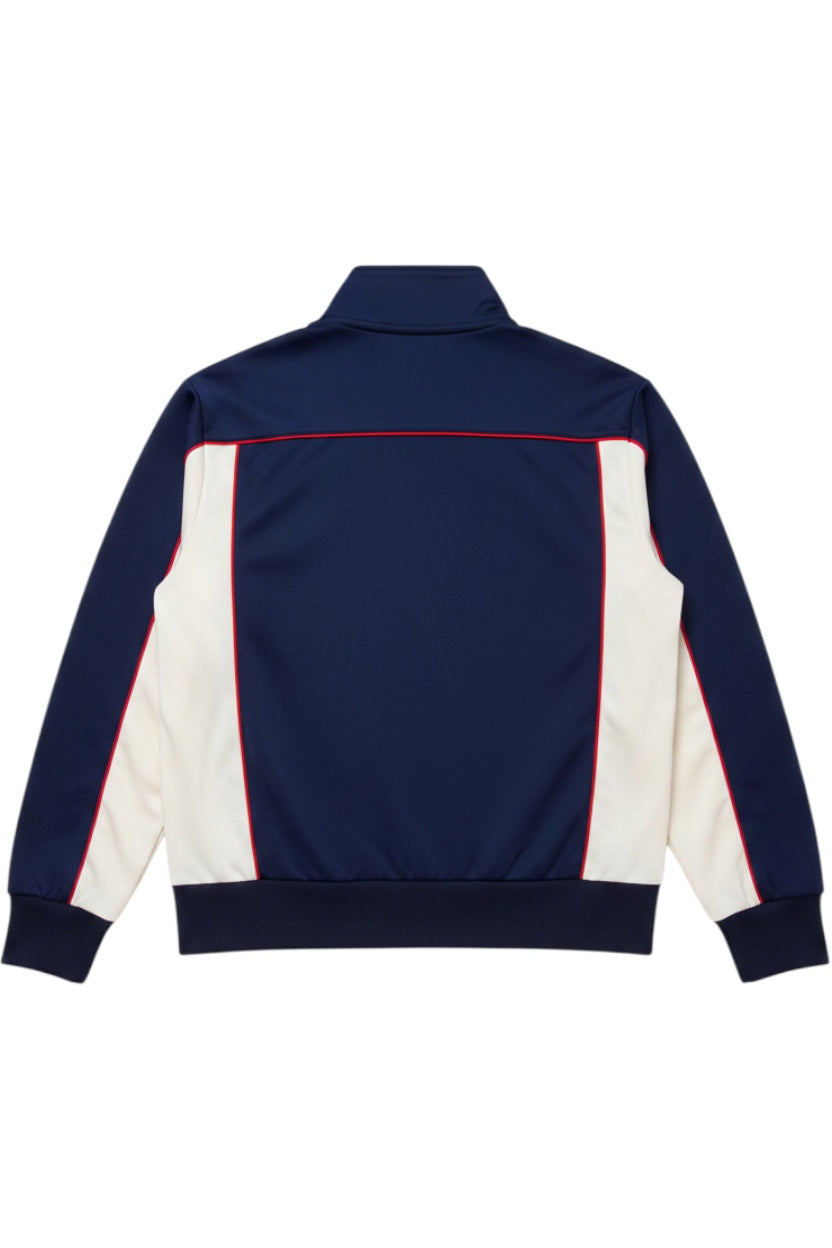 Levi Strauss & Co Herren Trainingsjacke Blau Weiß Rot Einfarbig Größe M