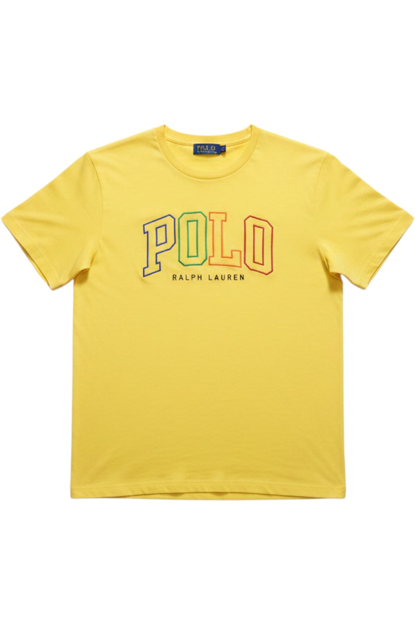 Polo Ralph Lauren Herren T-Shirt The Big Fit Gelb Größe M