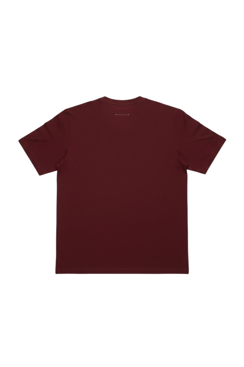 MM6 by Maison Margiela Herren T-Shirt Rot Größe S
