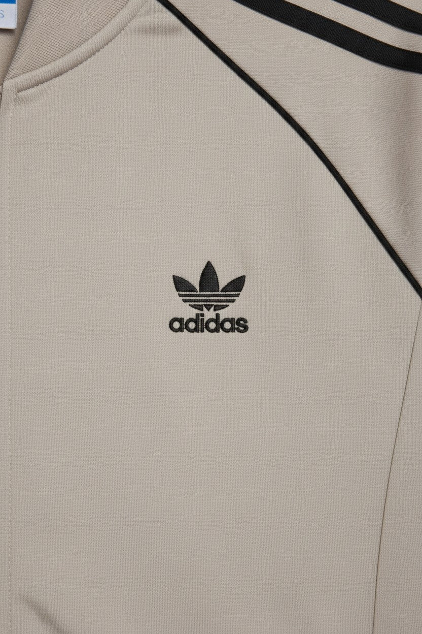 Adidas Herren Freizeitanzug Beige Größe L