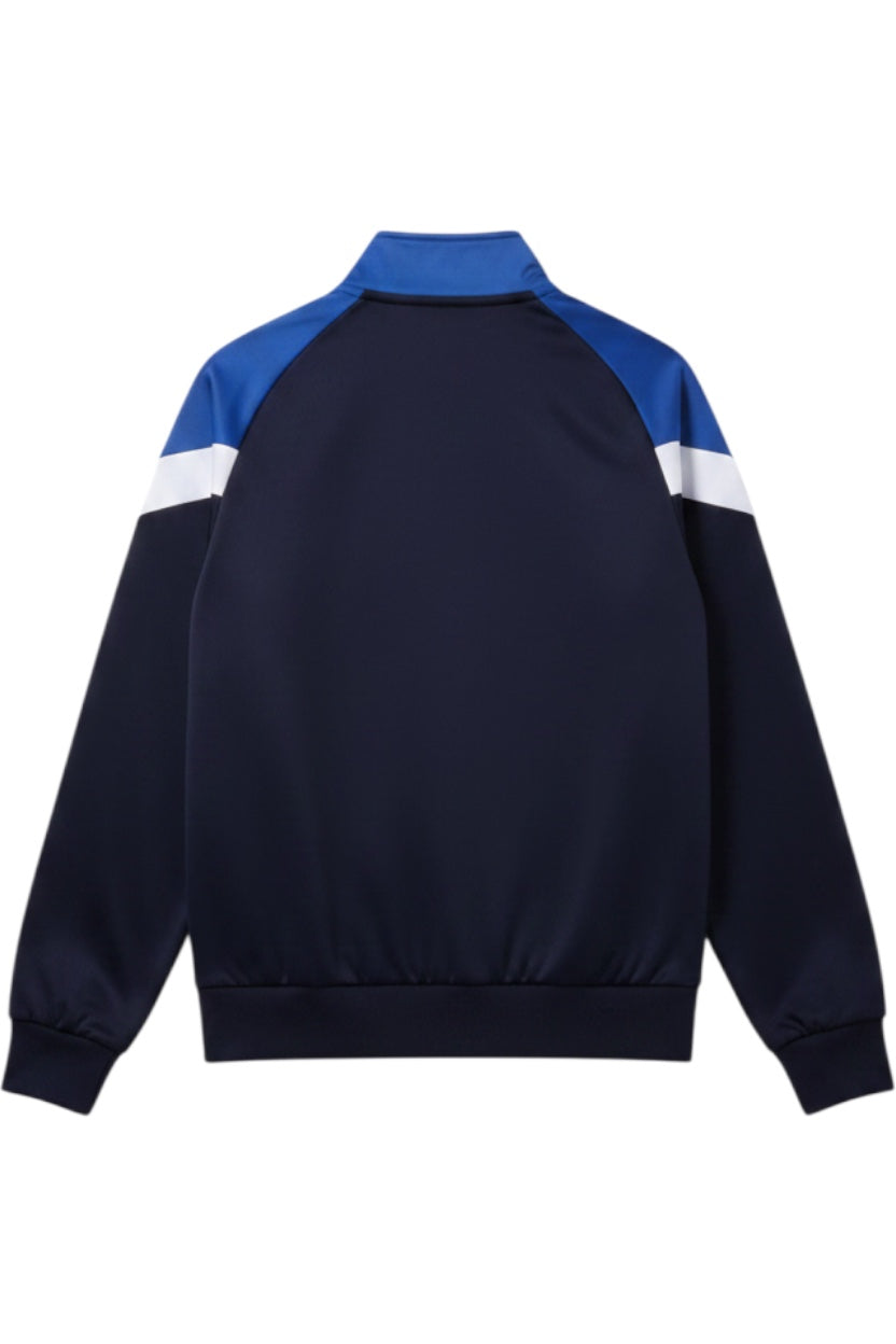 Puma Herren Trainingsjacke Blau Weiß Einfarbig Größe M