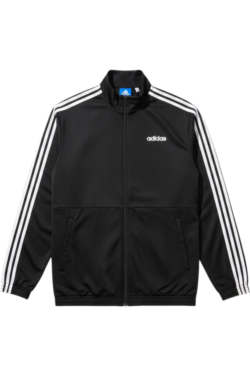 Adidas Herren Trainingsjacke Schwarz Weiß Gestreift Größe M