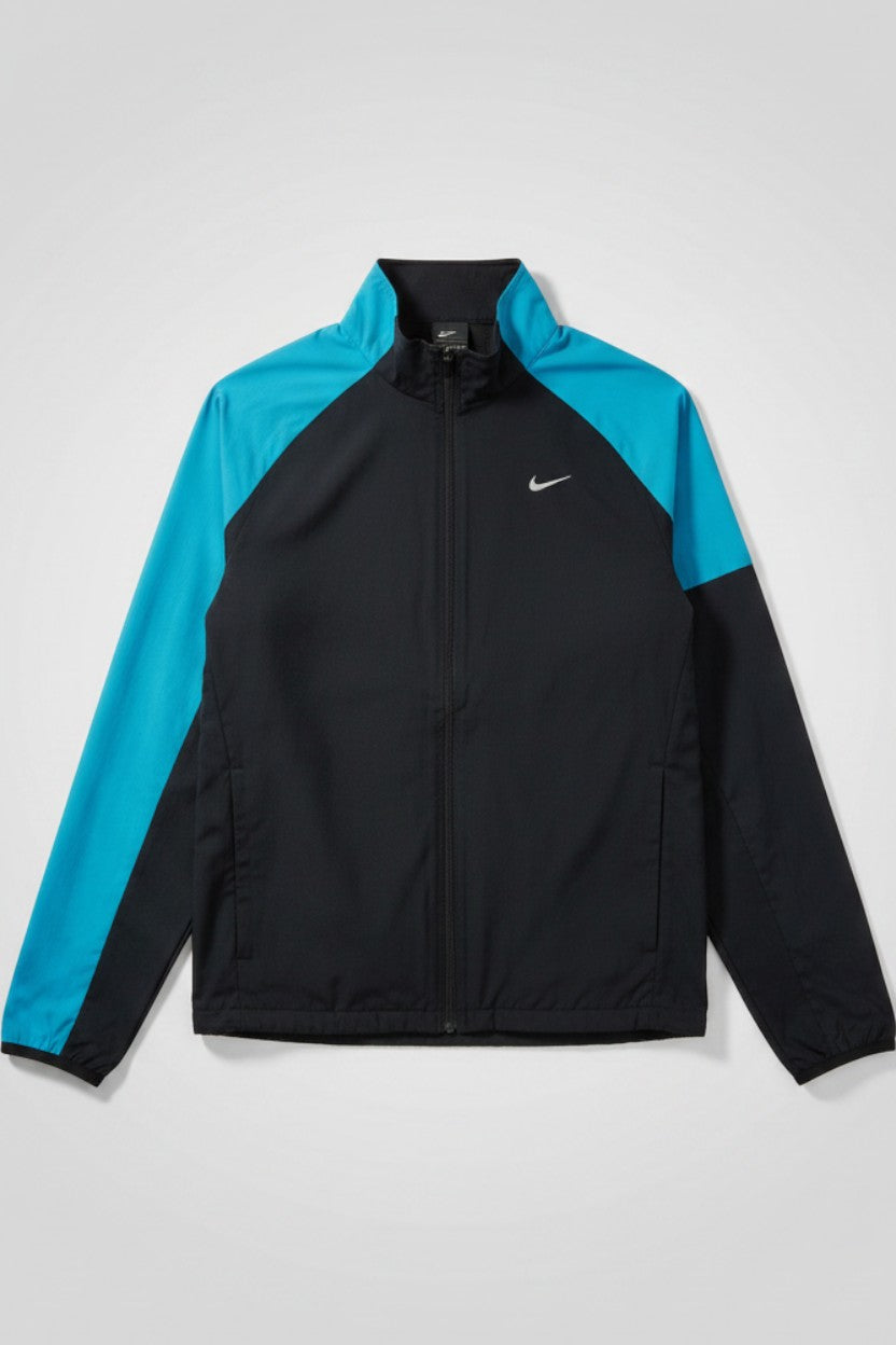 Nike Herren Trainingsjacke Schwarz Blau Grau Größe L