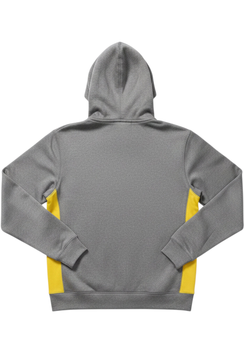 Nike Herren Kapuzenpullover THERMA-FIT Grau Gelb Größe M