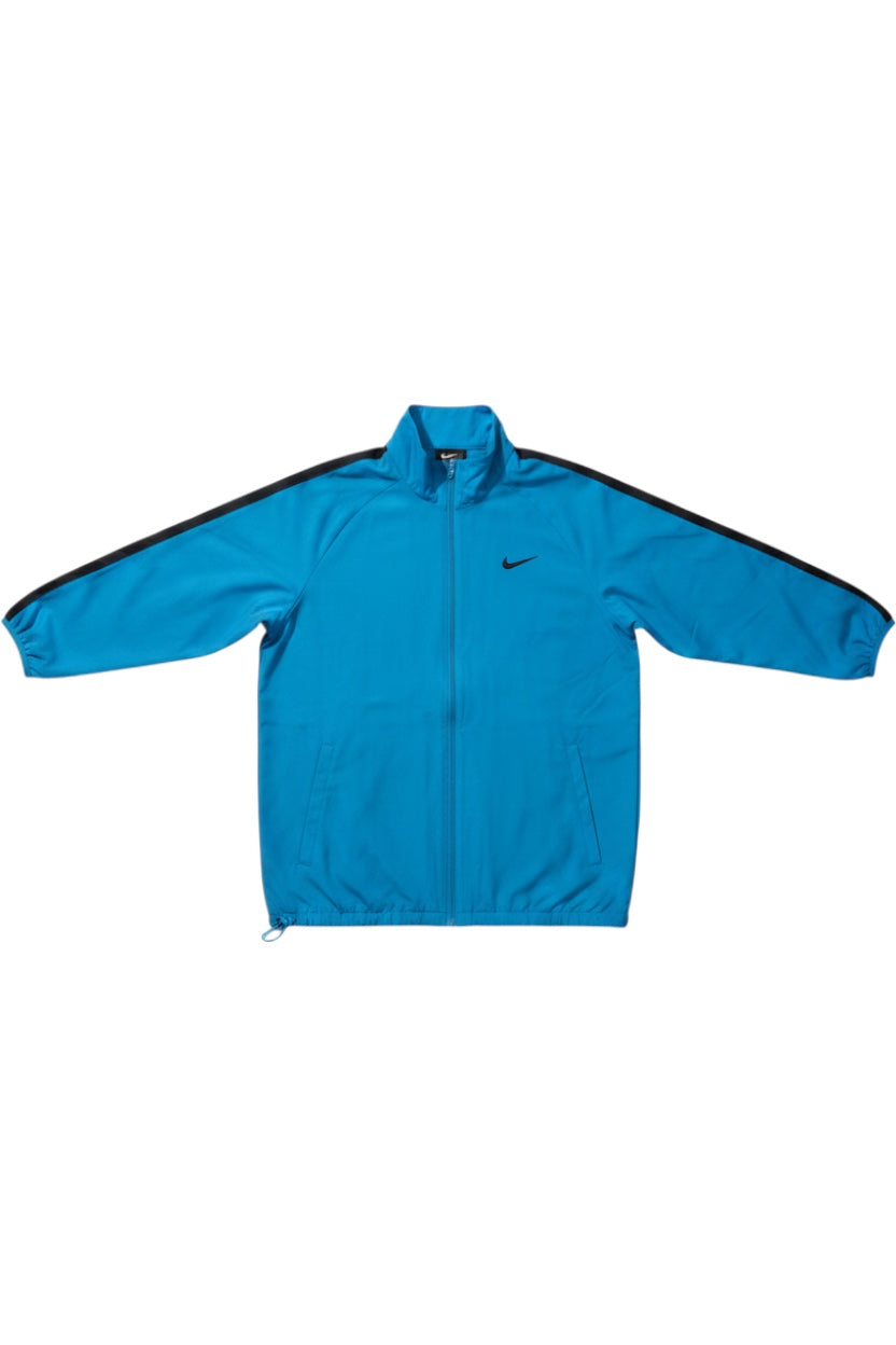 Nike Herren Trainingsjacke Blau Schwarz Einfarbig Größe S